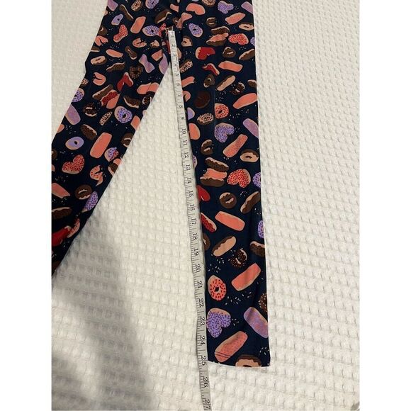 LuLaRoe one size Leggings donut pattern - Picture 5 of 11